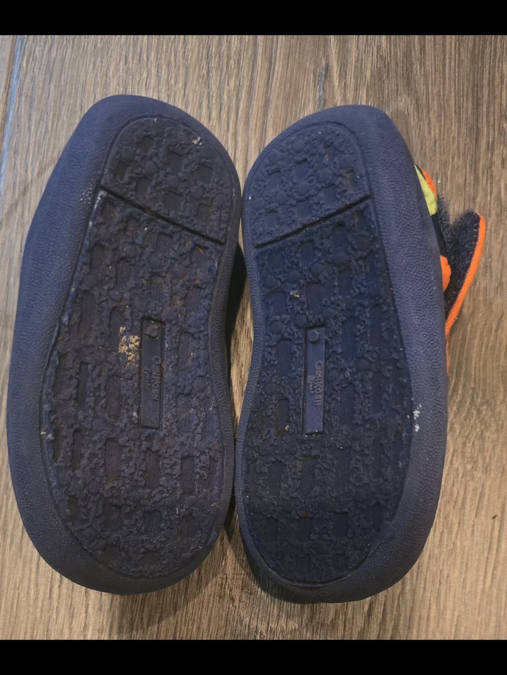 Toddler Boys/Unisex Size 4 OshKosh B'gosh Water Shoe/Sandal Blue/Orange/Green